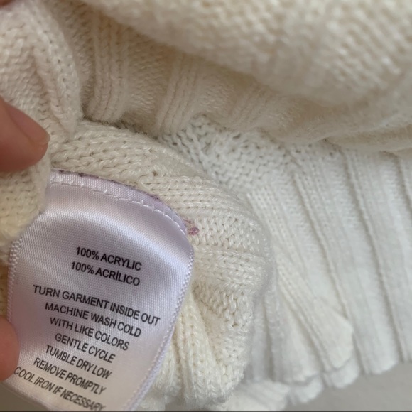 SAGHARBOR Scoop Neck Knit Sweater Large - Picture 6 of 6